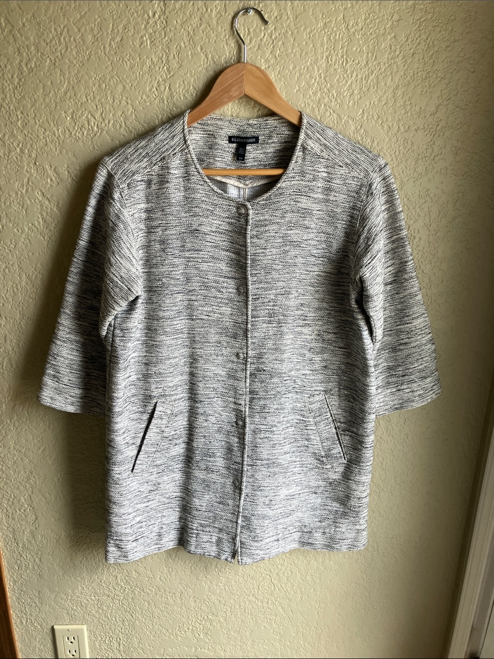 Eileen Fisher EUC cotton jacket